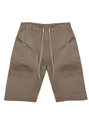 Brown cotton cargo Bermuda shorts STATE OF ORDER | SP26022A029